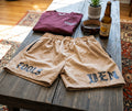 Gold ‘Fools Den’ Lightweight running shorts